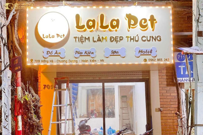 Biển quảng cáo pet shop ngoài trời