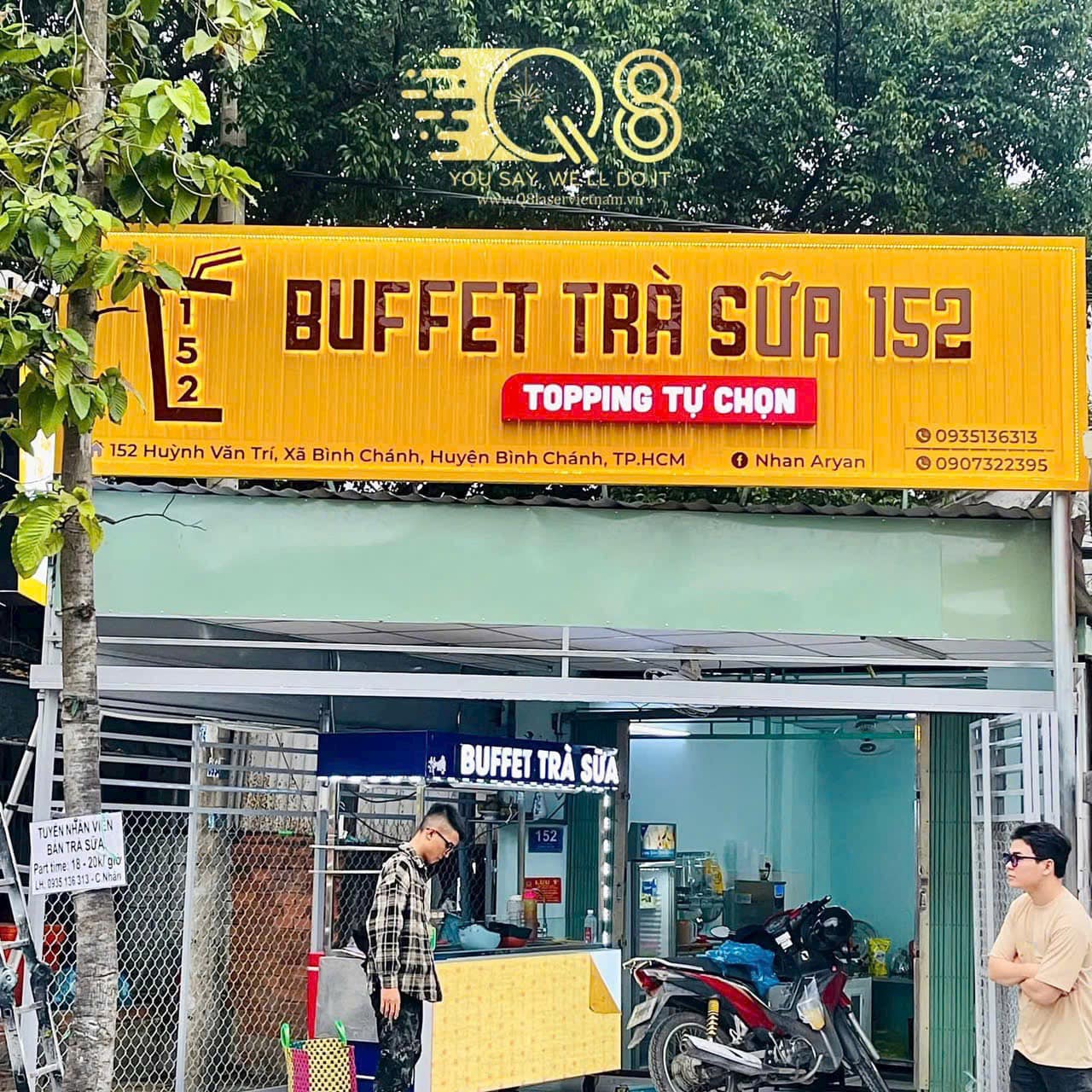 biển quảng cáo trà sữa đẹp