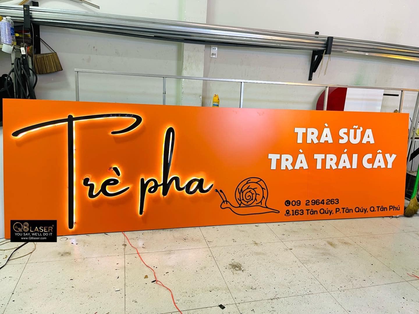 biển trà sữa đồ ăn vặt