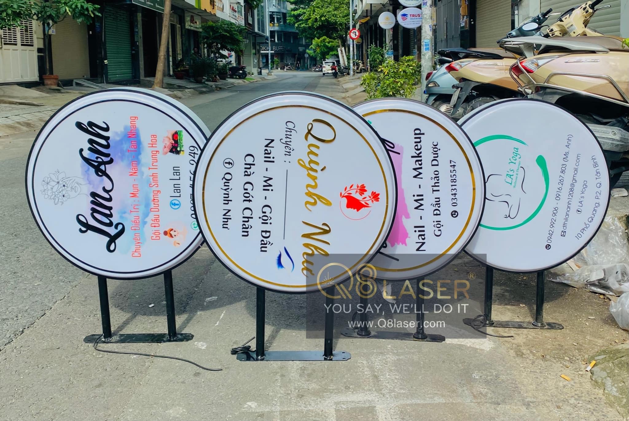 Biển vẫy & biển đứng nhỏ gọn