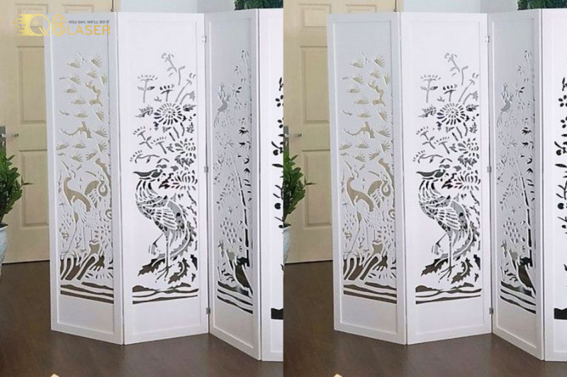 Cắt gỗ MDF làm chữ nổi quảng cáo nổi bật và thẩm mỹ