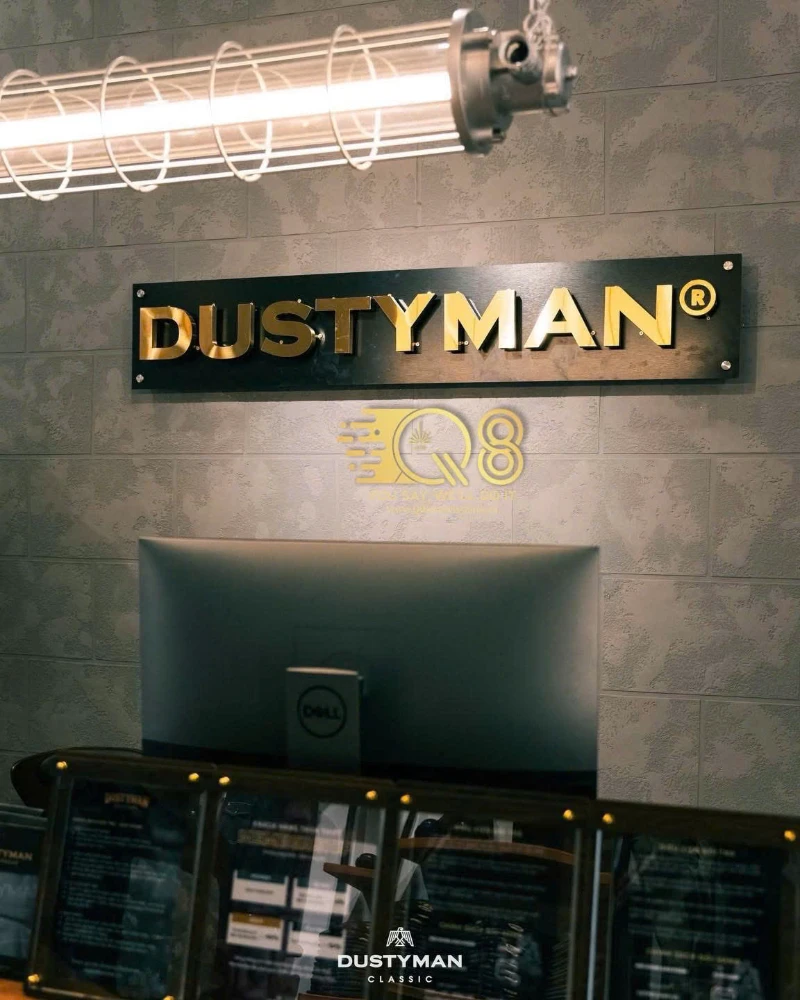 Bảng Hiệu Dustyman Classic – Dự Án Q8 Laser
