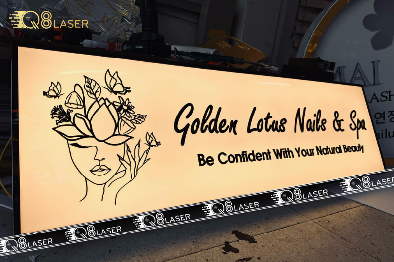 Hộp đèn led siêu mỏng ánh sáng đồng đều