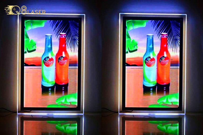 Hộp đèn quảng cáo siêu mỏng sang trọng