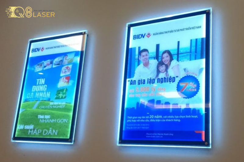 Hộp đèn siêu mỏng giá rẻ, chất lượng ổn định