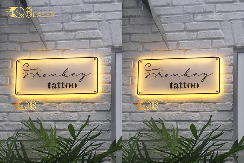 Hộp đèn siêu mỏng treo tường gọn nhẹ