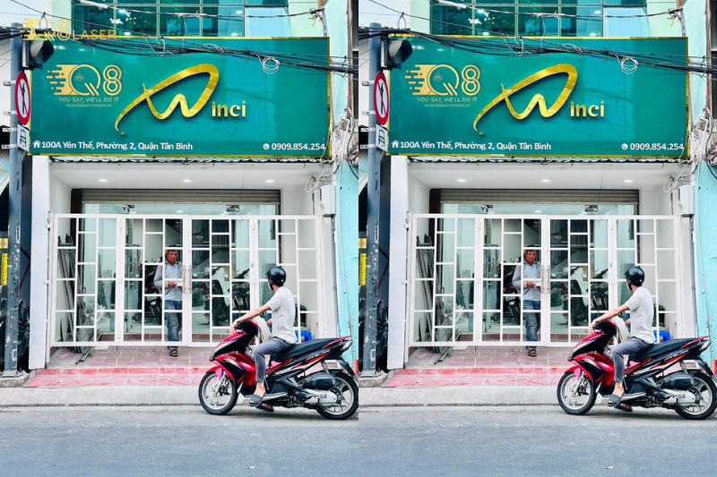 Làm bảng hiệu mica trọn gói thi công nhanh