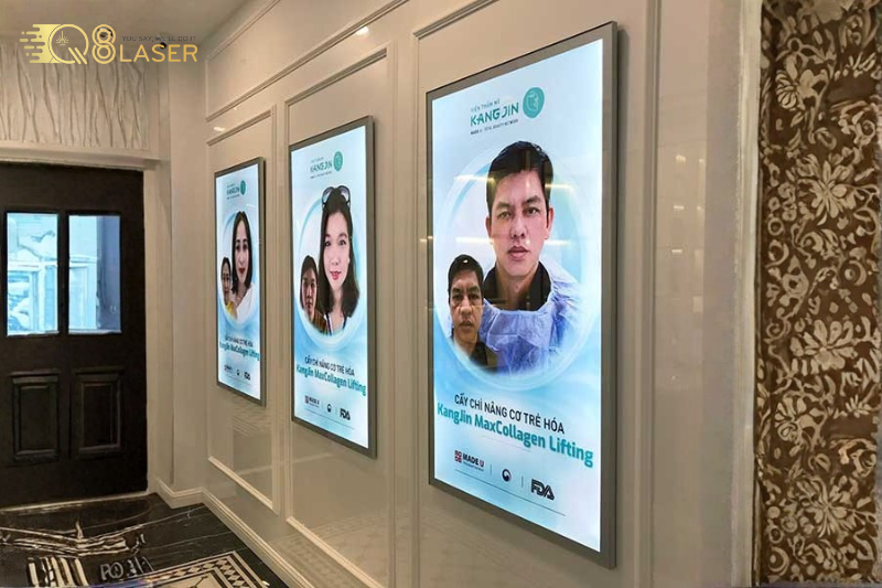 Làm hộp đèn siêu mỏng theo yêu cầu