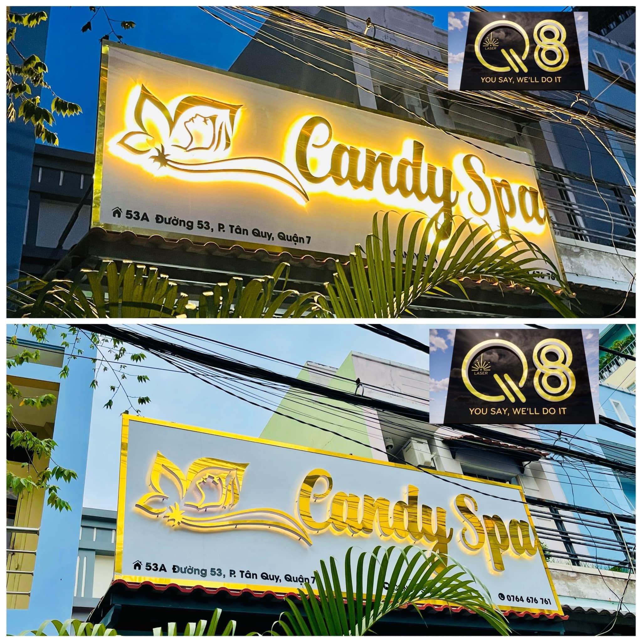 Lưu ý khi làm bảng hiệu spa đẹp