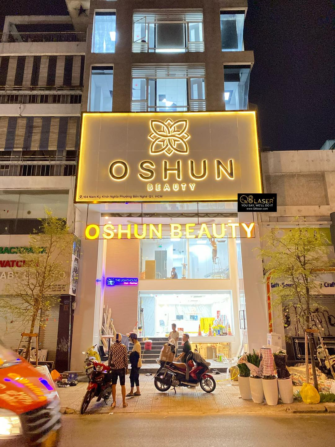 Mẫu bảng hiệu alu đẹp nổi bật mọi không gian