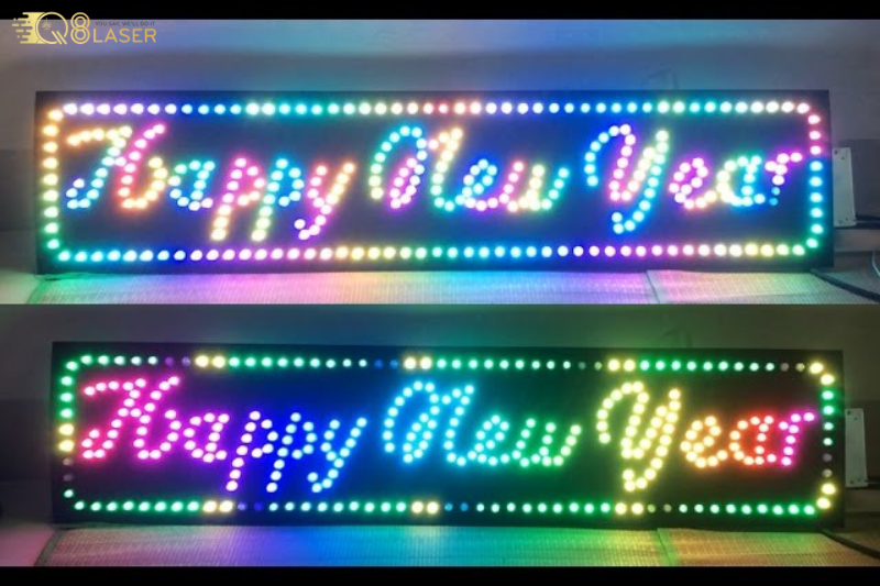 Mẫu biển hiệu đèn led đẹp cho cửa hàng kinh doanh