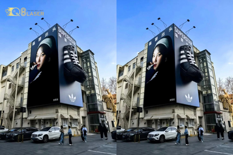 Mẫu biển quảng cáo dọc đẹp dễ ứng dụng 