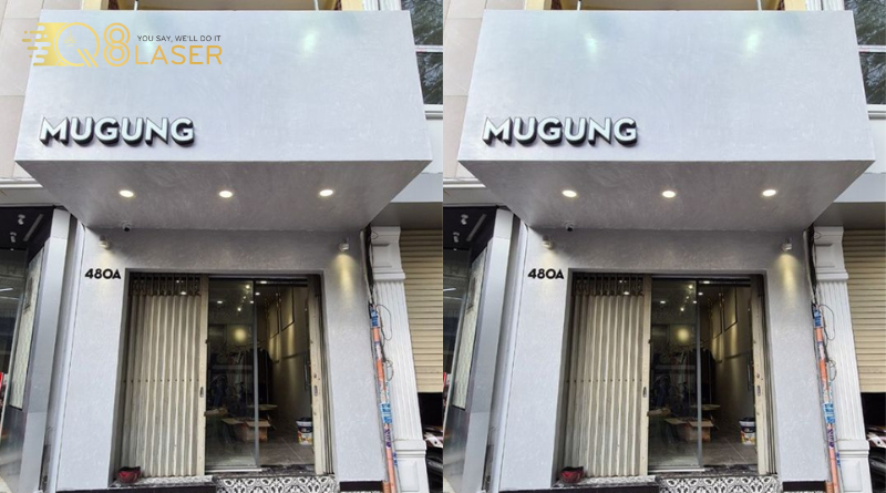 Mẫu biển quảng cáo giả bê tông đẹp, xu hướng hiện nay