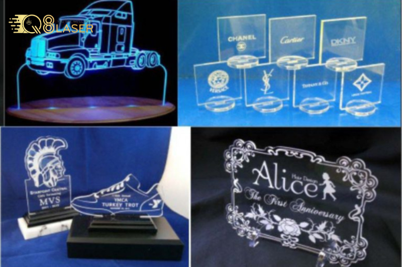 Mica cắt hình logo theo yêu cầu, lấy nhanh – chuẩn thiết kế