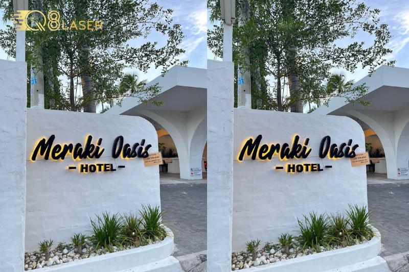 Sử dụng tấm cemboard làm bảng hiệu giúp tiết kiệm chi phí