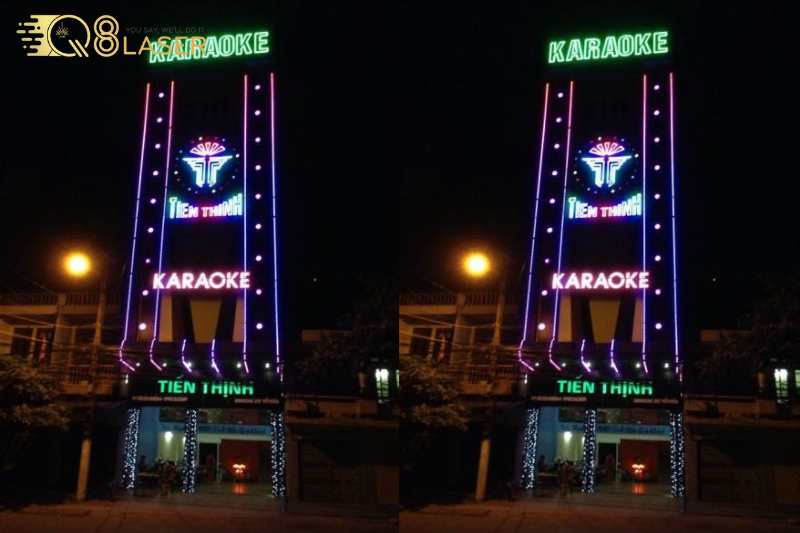 Tham khảo mẫu biển karaoke đẹp, thiết kế hiện đại