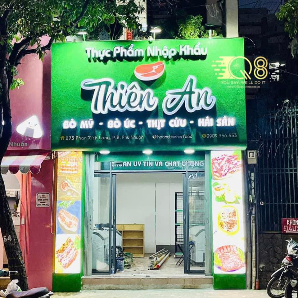 Thi công bảng hiệu alu giá rẻ đẹp – bền