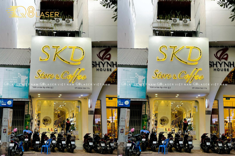 Thi công bảng hiệu cemboard chuẩn kỹ thuật, độ bền cao