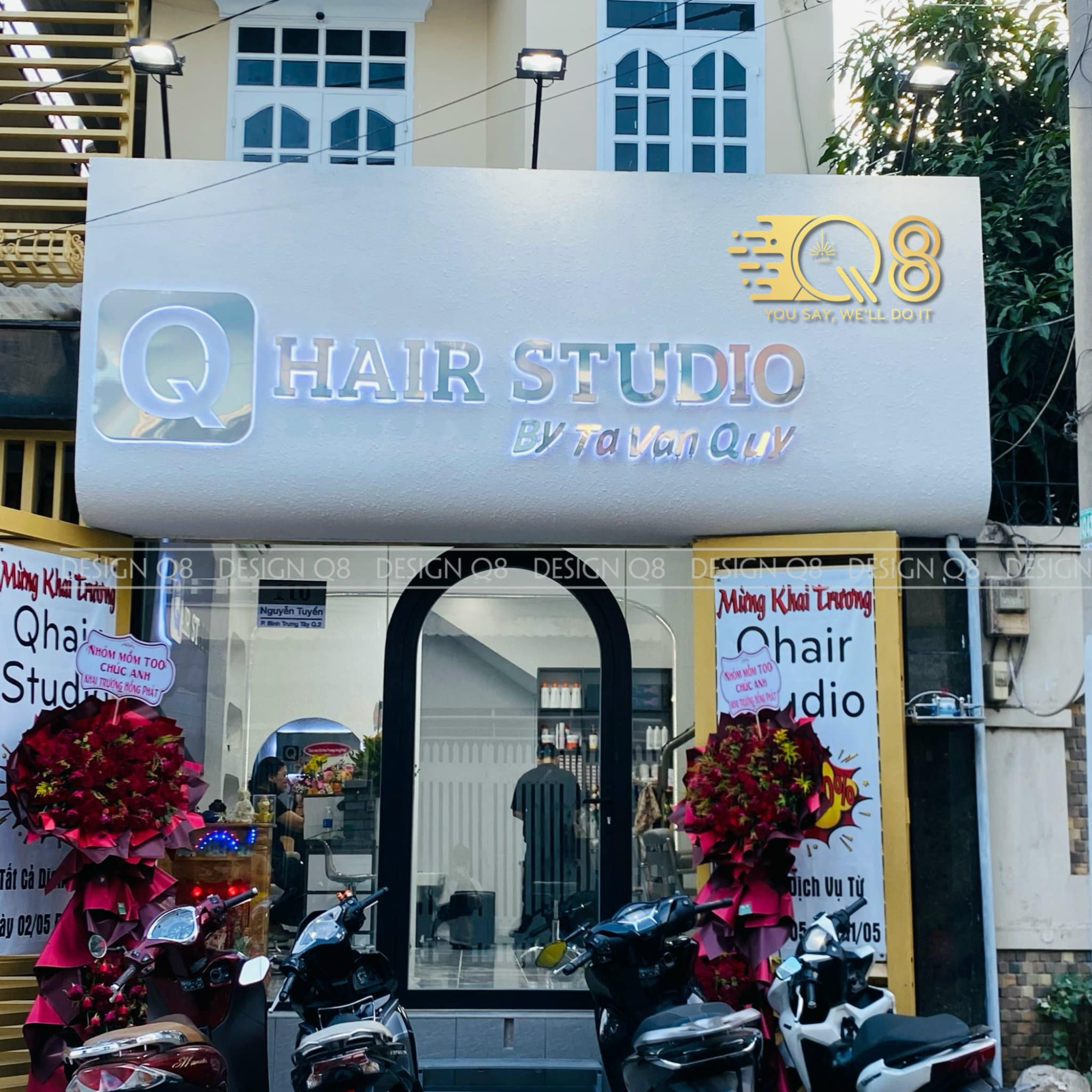 Thiết kế bảng hiệu chữ nổi đẹp cho cửa hàng