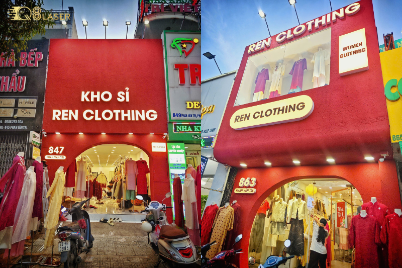 Bảng hiệu shop thời trang