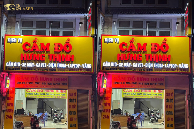 Bảng cầm đồ thiết kế chắc chắn, phù hợp nhiều mô hình kinh doanh