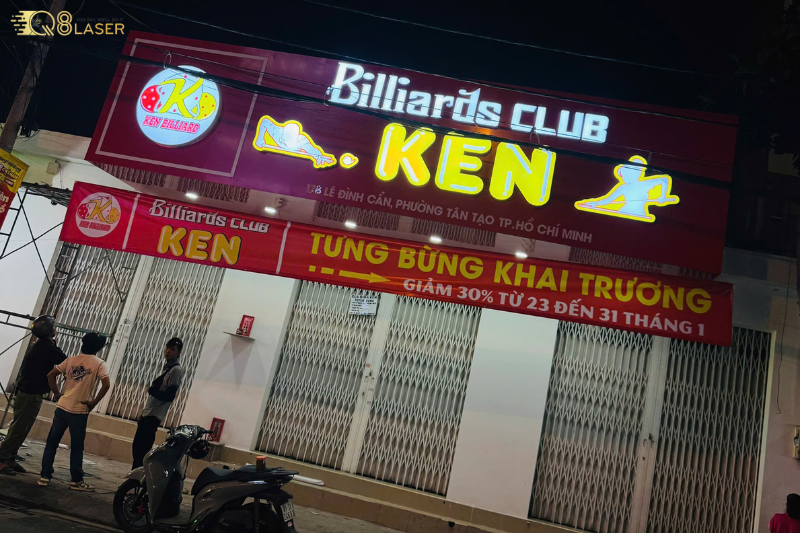 Bảng hiệu bida đẹp