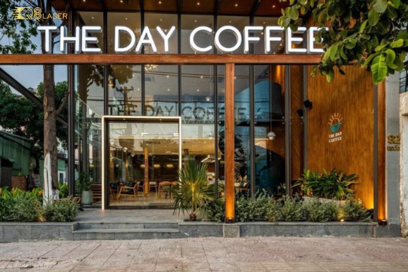 Bảng hiệu cà phê đẹp, bền màu theo thời gian