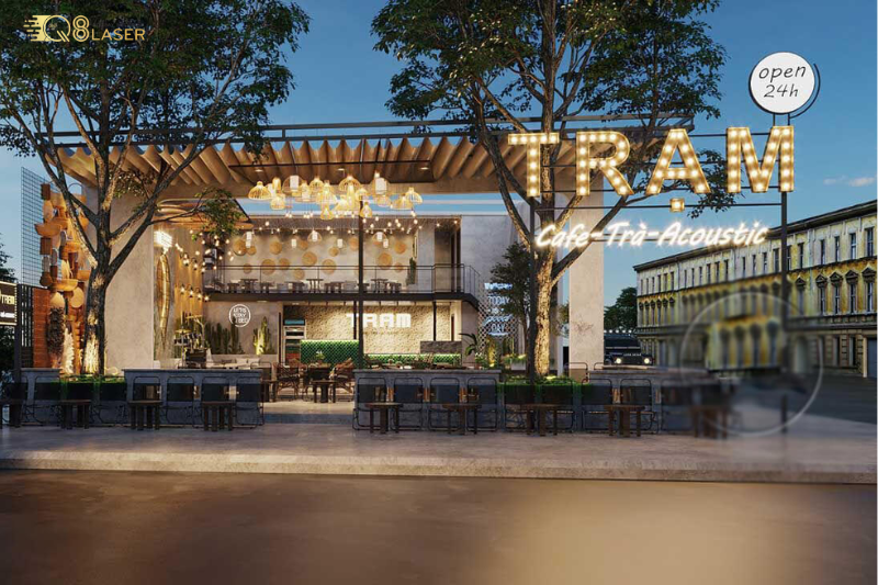 Bảng hiệu cafe đẹp – nâng tầm không gian quán