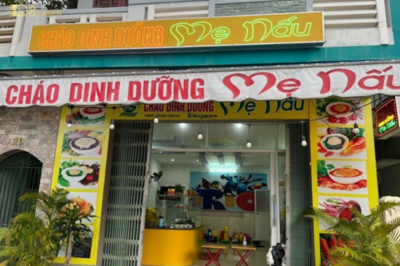 Bảng hiệu cháo dinh dưỡng đẹp, nổi bật mặt tiền