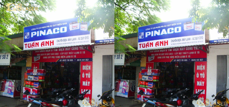 Bảng hiệu cửa hàng điện nước bền đẹp lâu dài