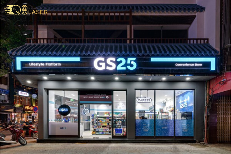 Bảng hiệu cửa hàng tiện lợi thu hút