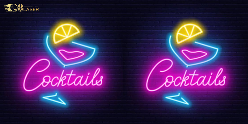 Bảng hiệu đèn LED neon hiện đại