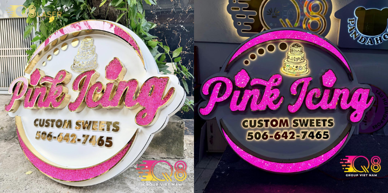 Bảng hiệu đẹp giúp cửa hàng nổi bật hơn