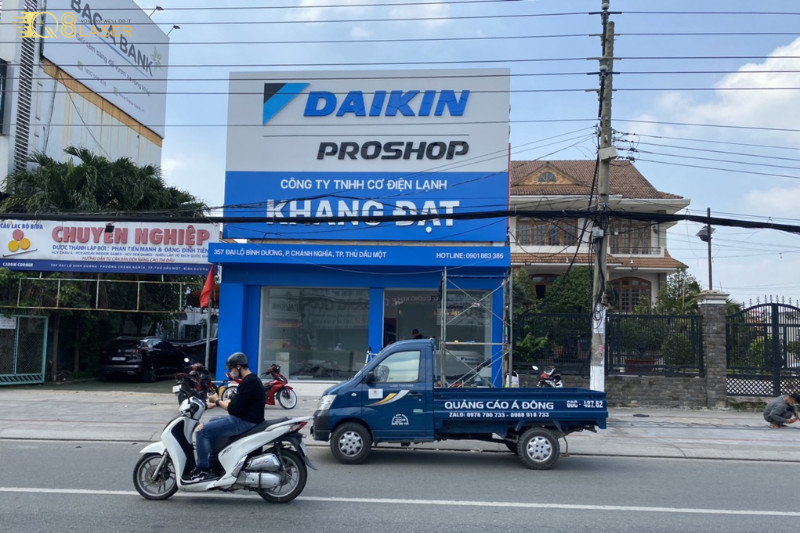 Bảng hiệu điện nước giúp tăng nhận diện