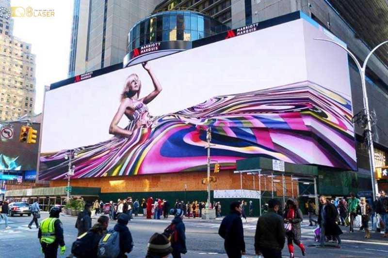 Bảng hiệu điện tử hiện đại, dễ nhận diện