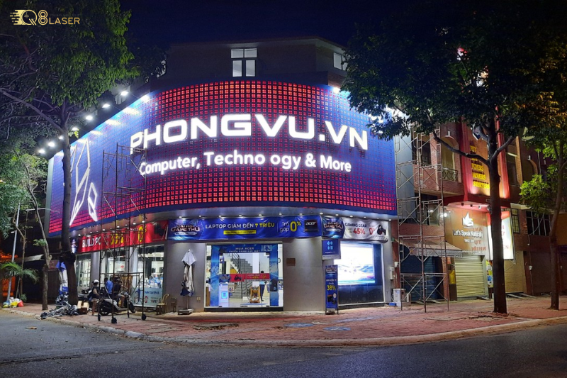 Bảng hiệu điện tử tăng độ chuyên nghiệp