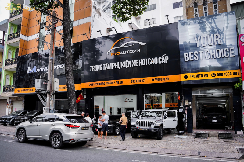 Bảng hiệu gara ô tô đẹp, phù hợp nhiều quy mô