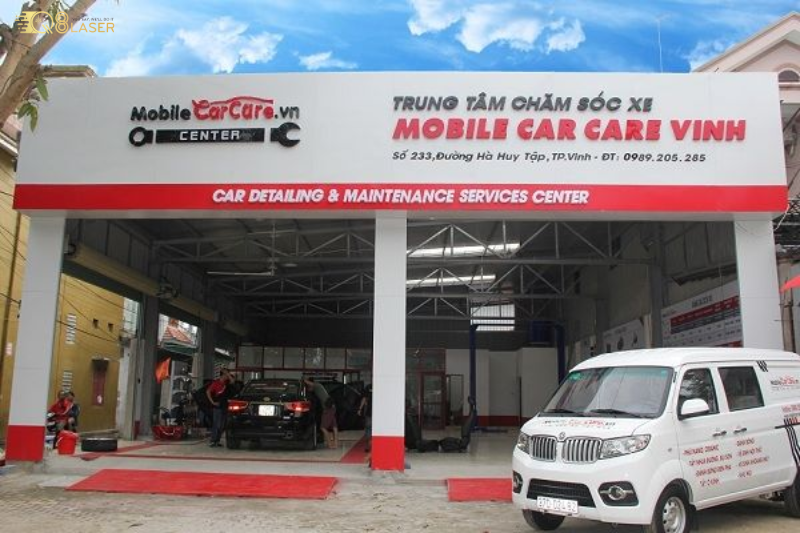 Bảng hiệu garage phong cách mạnh mẽ