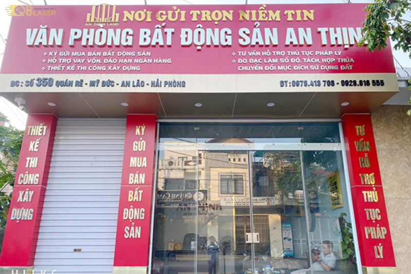 Bảng hiệu ký gửi nhà đất chuyên nghiệp