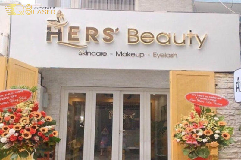 Bảng hiệu makeup đẹp cho studio