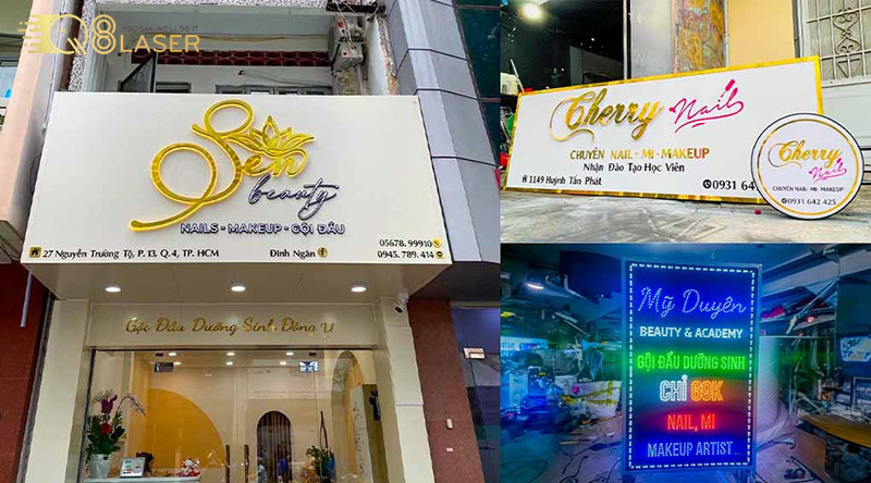 Bảng hiệu makeup phong cách Hàn