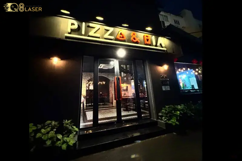 Bảng hiệu nhà hàng đẹp góp phần tăng độ nhận diện thương hiệu