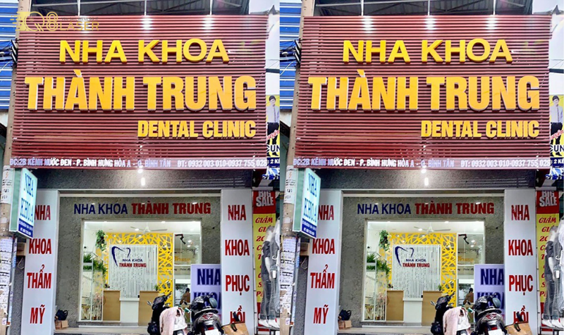 Bảng hiệu nha khoa đẹp giúp tăng độ tin cậy