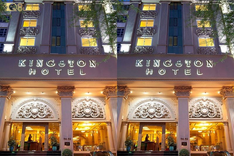 Bảng hiệu nhà nghỉ thiết kế gọn gàng, rõ ràng