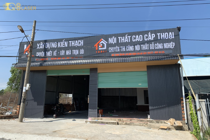 Bảng hiệu nội thất hiện đại, tinh xảo
