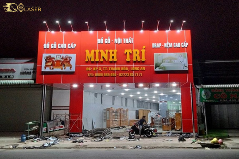 Bảng hiệu nội thất thiết kế theo yêu cầu