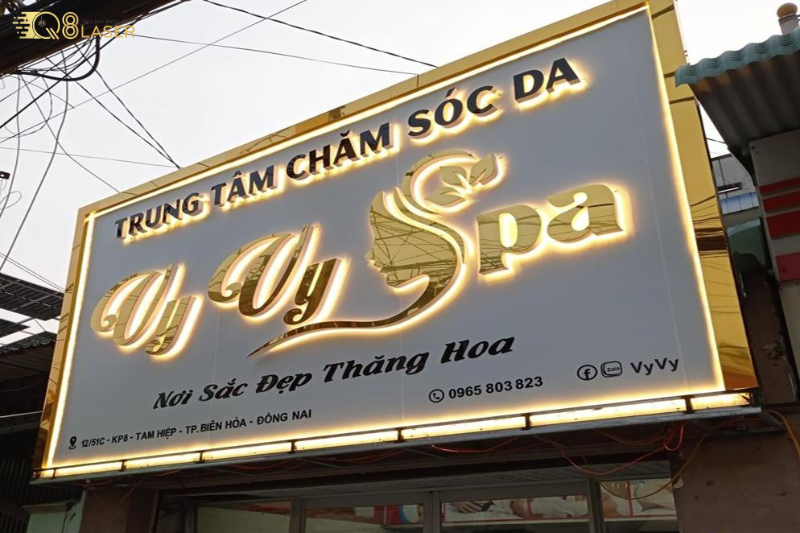 Bảng hiệu phun xăm thẩm mỹ tăng độ tin cậy