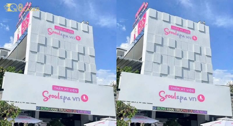 Bảng hiệu phun xăm thẩm mỹ thiết kế sang trọng