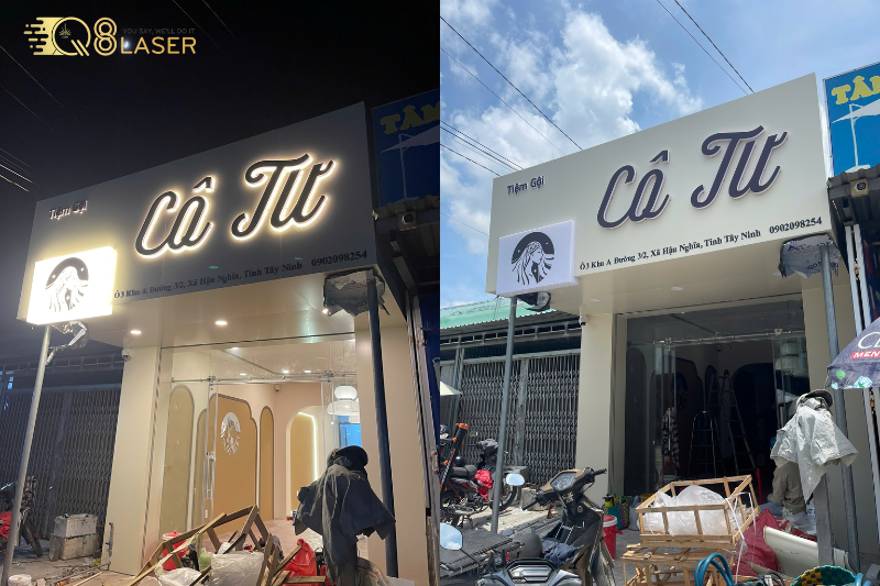 Bảng hiệu Quận 7 thiết kế theo yêu cầu