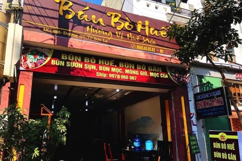 Bảng hiệu quán phở chuyên nghiệp